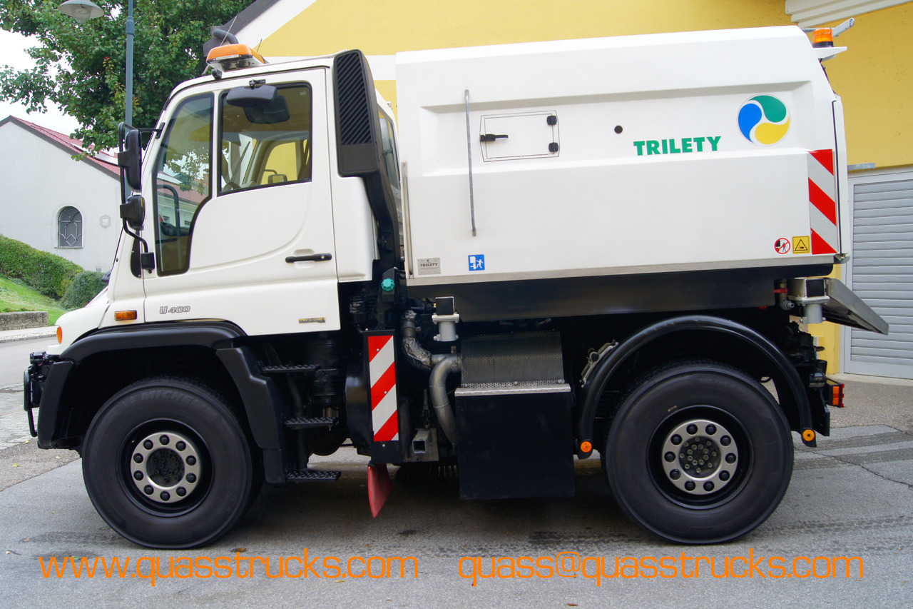 MERCEDES-BENZ Unimog U400 + TRILETY Kehrmaschine/TÜV/EUR4/Leistungshydraulik - 道路清扫机:图3 MERCEDES-BENZ Unimog U400 + TRILETY Kehrmaschine/TÜV/EUR4/Leistungshydraulik - 道路清扫机:图3