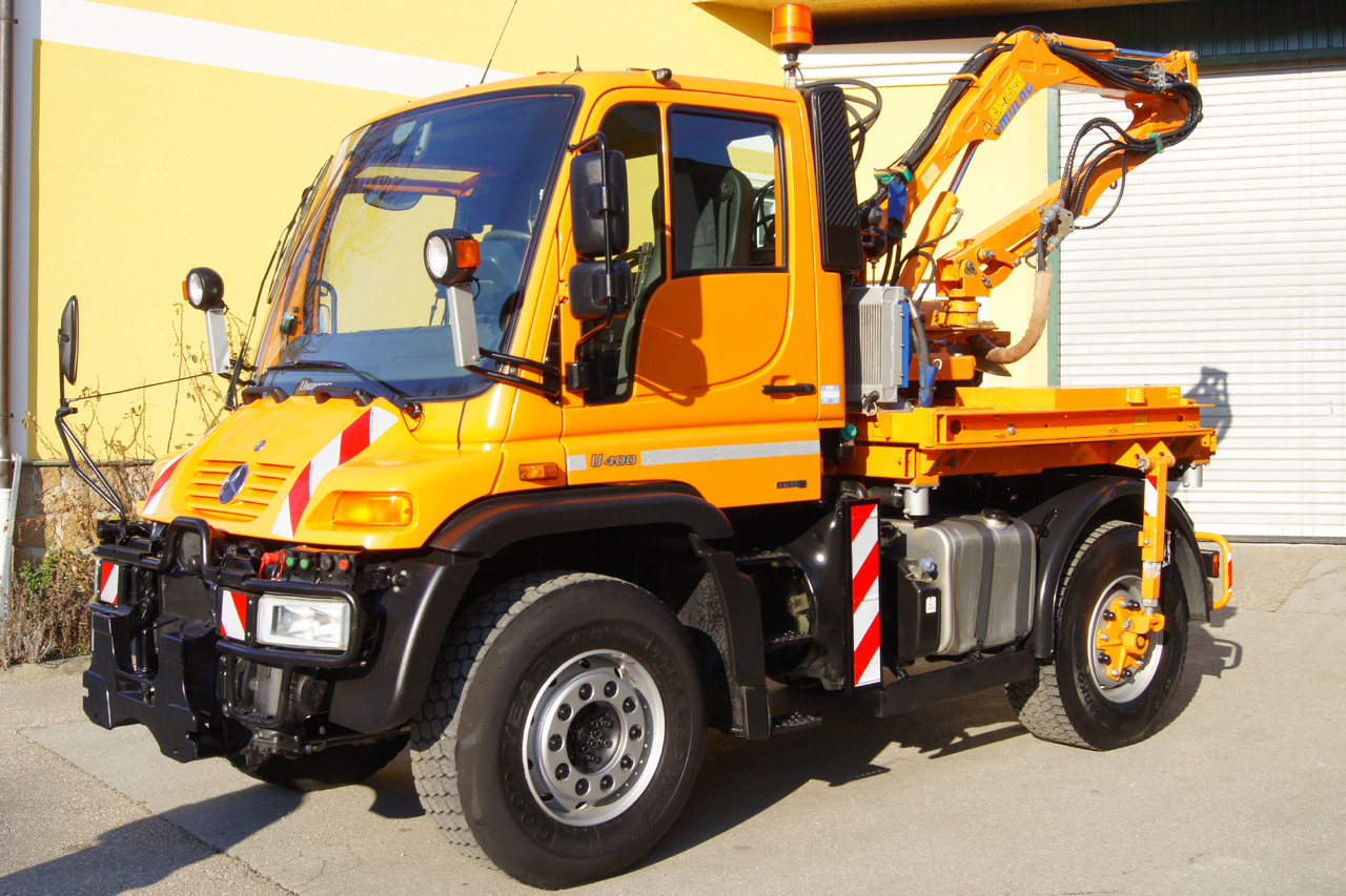 Unimog Unimog U 400/Hydrostat/Mähtür +MULAG MHU 800 - 市政/ 专用车辆:图2 Unimog Unimog U 400/Hydrostat/Mähtür +MULAG MHU 800 - 市政/ 专用车辆:图2