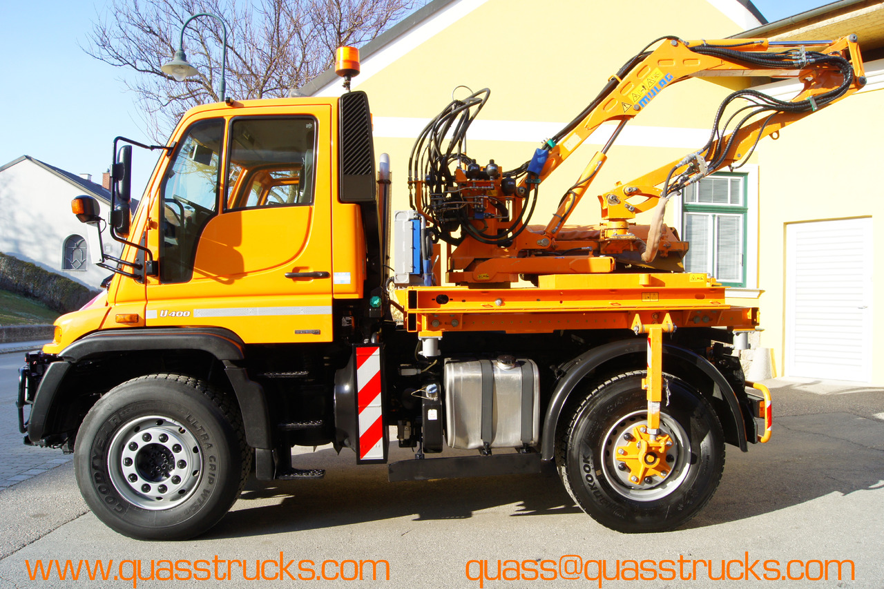 Unimog Unimog U 400/Hydrostat/Mähtür +MULAG MHU 800 - 市政/ 专用车辆:图3 Unimog Unimog U 400/Hydrostat/Mähtür +MULAG MHU 800 - 市政/ 专用车辆:图3