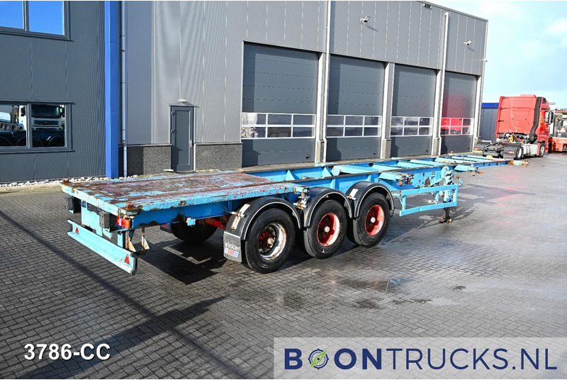 Blumhardt Cont.-Sal 40.24 E FIXED CHASSIS | 2x20-30-40ft * STEEL SUSPENSION * 5450 KG * BPW - 集装箱运输车/ 可拆卸车身的半拖车:图1 Blumhardt Cont.-Sal 40.24 E FIXED CHASSIS | 2x20-30-40ft * STEEL SUSPENSION * 5450 KG * BPW - 集装箱运输车/ 可拆卸车身的半拖车:图1