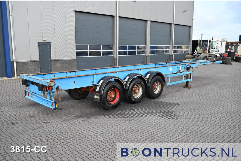 Blumhardt Cont.-Sal 40.24 E FIXED CHASSIS | 40ft * STEEL SUSPENSION * 4700 KG * BPW - 集装箱运输车/ 可拆卸车身的半拖车:图1 Blumhardt Cont.-Sal 40.24 E FIXED CHASSIS | 40ft * STEEL SUSPENSION * 4700 KG * BPW - 集装箱运输车/ 可拆卸车身的半拖车:图1