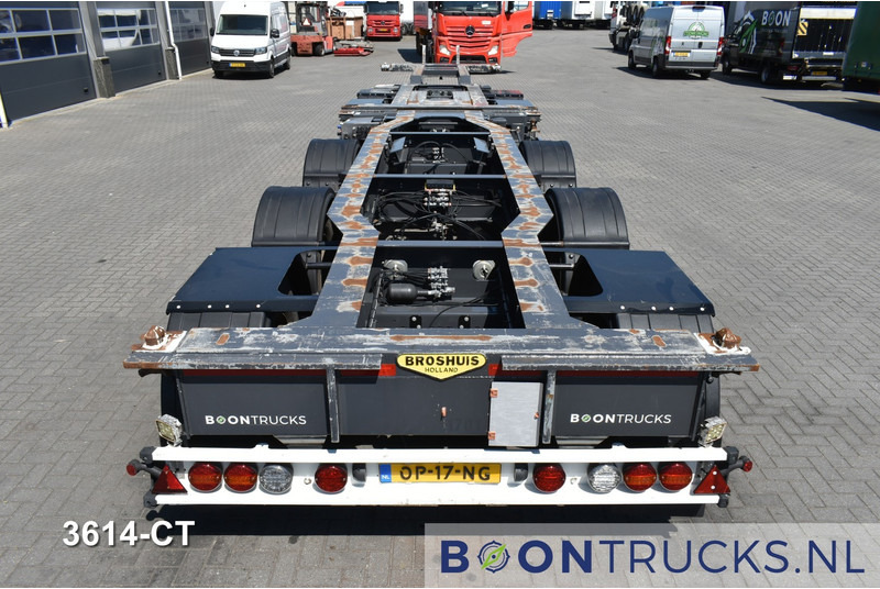 Broshuis 2CONNECT-5AKCC | 2x20-40-45ft HC * 3x STEERING * 4x LIFT AXLE * APK 05-2026! - 集装箱运输车/ 可拆卸车身的半拖车:图5 Broshuis 2CONNECT-5AKCC | 2x20-40-45ft HC * 3x STEERING * 4x LIFT AXLE * APK 05-2026! - 集装箱运输车/ 可拆卸车身的半拖车:图5