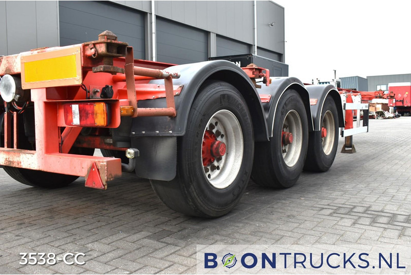 集装箱运输车/ 可拆卸车身的半拖车 Burg BPO 12-27 CCXGX-00 TANK CHASSIS | 20-30ft *  3800 Kg * NL TRAILER：图8