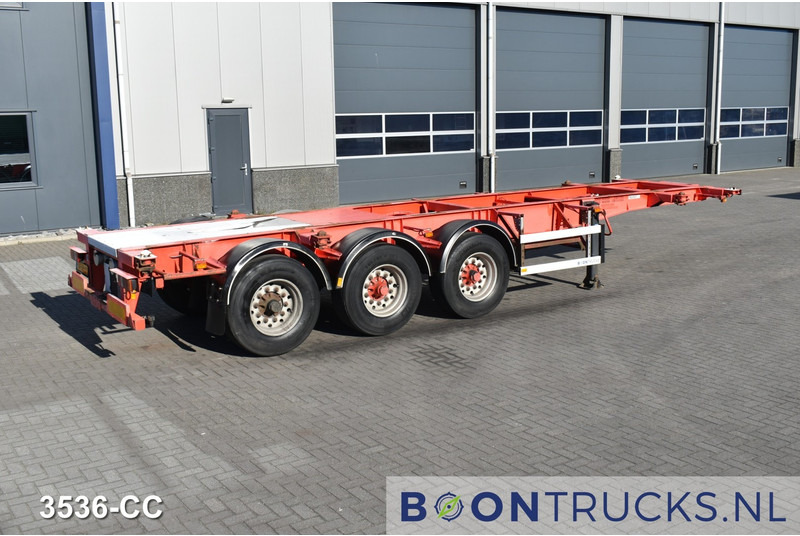 Burg BPO 12 27CDM12 TANK CHASSIS | 20-30ft * 3800 Kg * NL TRAILER - 集装箱运输车/ 可拆卸车身的半拖车:图1 Burg BPO 12 27CDM12 TANK CHASSIS | 20-30ft * 3800 Kg * NL TRAILER - 集装箱运输车/ 可拆卸车身的半拖车:图1