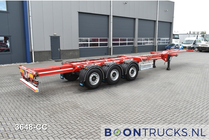 D-Tec FLEXITRAILER | 2x20-30-40-45ft HC * 2x LIFT AXLE * 2x EXTENDABLE * DISC BRAKES * MOT 05-2026 - 集装箱运输车/ 可拆卸车身的半拖车:图2 D-Tec FLEXITRAILER | 2x20-30-40-45ft HC * 2x LIFT AXLE * 2x EXTENDABLE * DISC BRAKES * MOT 05-2026 - 集装箱运输车/ 可拆卸车身的半拖车:图2