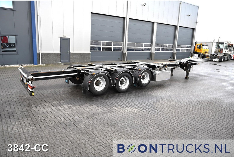 D-Tec FLEXITRAILER | 2x20-30-40-45ft HC * 2x LIFT AXLE * 3x EXTENDABLE * ADR * APK 10-2026 * NL TRAILER - 集装箱运输车/ 可拆卸车身的半拖车:图2 D-Tec FLEXITRAILER | 2x20-30-40-45ft HC * 2x LIFT AXLE * 3x EXTENDABLE * ADR * APK 10-2026 * NL TRAILER - 集装箱运输车/ 可拆卸车身的半拖车:图2