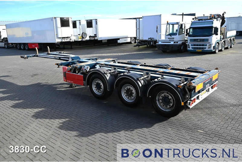 D-Tec FLEXITRAILER | 2x20-30-40-45ft HC * 2x LIFT AXLE * MB / DISC * NL TRAILER * APK 03-2026 - 集装箱运输车/ 可拆卸车身的半拖车:图3 D-Tec FLEXITRAILER | 2x20-30-40-45ft HC * 2x LIFT AXLE * MB / DISC * NL TRAILER * APK 03-2026 - 集装箱运输车/ 可拆卸车身的半拖车:图3
