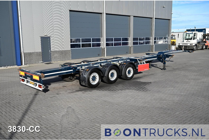 D-Tec FLEXITRAILER | 2x20-30-40-45ft HC * 2x LIFT AXLE * MB / DISC * NL TRAILER * APK 03-2026 - 集装箱运输车/ 可拆卸车身的半拖车:图2 D-Tec FLEXITRAILER | 2x20-30-40-45ft HC * 2x LIFT AXLE * MB / DISC * NL TRAILER * APK 03-2026 - 集装箱运输车/ 可拆卸车身的半拖车:图2