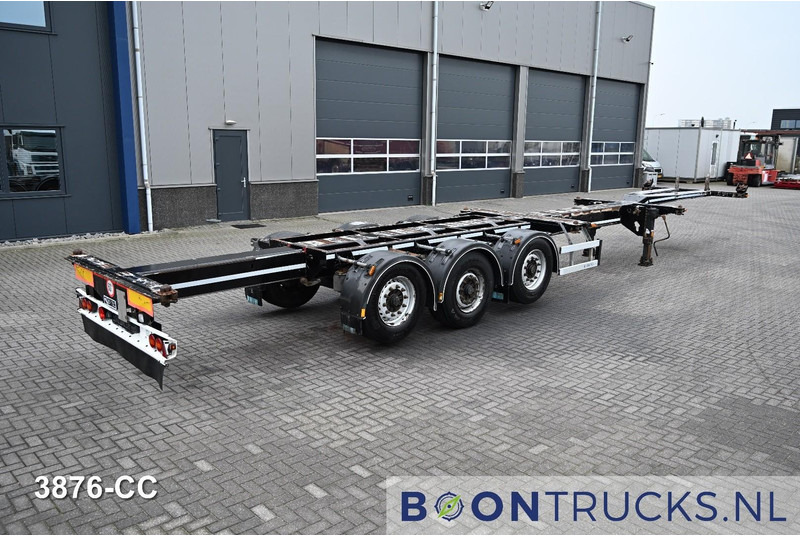D-Tec FLEXITRAILER LS | 2x20-30-40-45ft HC * 2x LIFT AXLE * BPW / DISC * 2x EXTENDABLE * NL TRAILER - 集装箱运输车/ 可拆卸车身的半拖车:图2 D-Tec FLEXITRAILER LS | 2x20-30-40-45ft HC * 2x LIFT AXLE * BPW / DISC * 2x EXTENDABLE * NL TRAILER - 集装箱运输车/ 可拆卸车身的半拖车:图2