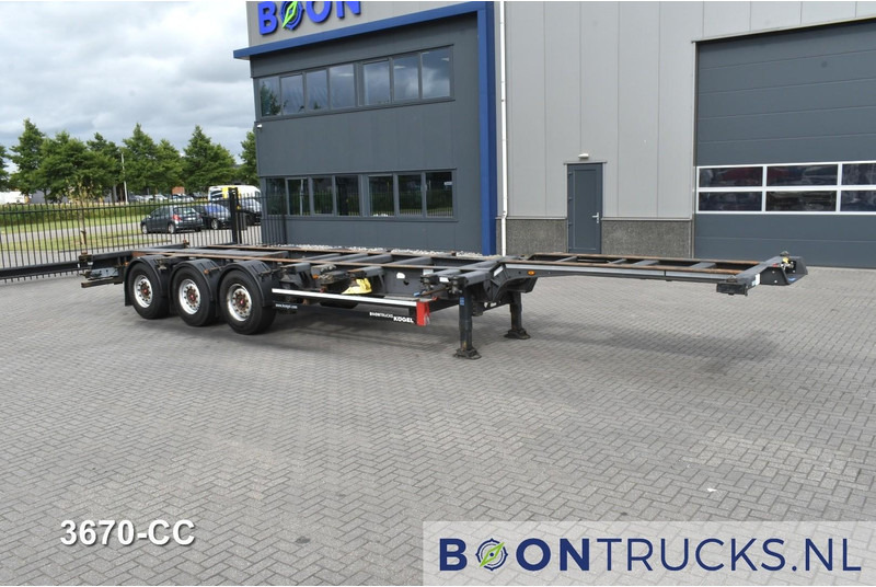 Kögel PORT 40 SIMPLEX 20 | 2x20-30-40ft HC * LIFT AXLE * SAF / DISC * EXTENDABLE REAR * MOT 02-2026 - 集装箱运输车/ 可拆卸车身的半拖车:图4 Kögel PORT 40 SIMPLEX 20 | 2x20-30-40ft HC * LIFT AXLE * SAF / DISC * EXTENDABLE REAR * MOT 02-2026 - 集装箱运输车/ 可拆卸车身的半拖车:图4