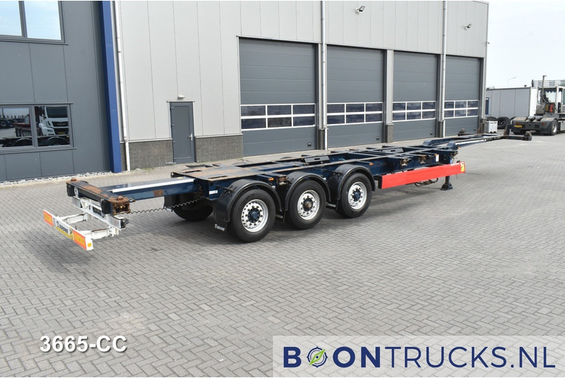 Krone SD BOX LINER | 2x20-40-45ft HC * LIFT AXLE * BPW/DISC * EXTENDABLE REAR * 10x AVAILABLE - 集装箱运输车/ 可拆卸车身的半拖车:图2 Krone SD BOX LINER | 2x20-40-45ft HC * LIFT AXLE * BPW/DISC * EXTENDABLE REAR * 10x AVAILABLE - 集装箱运输车/ 可拆卸车身的半拖车:图2