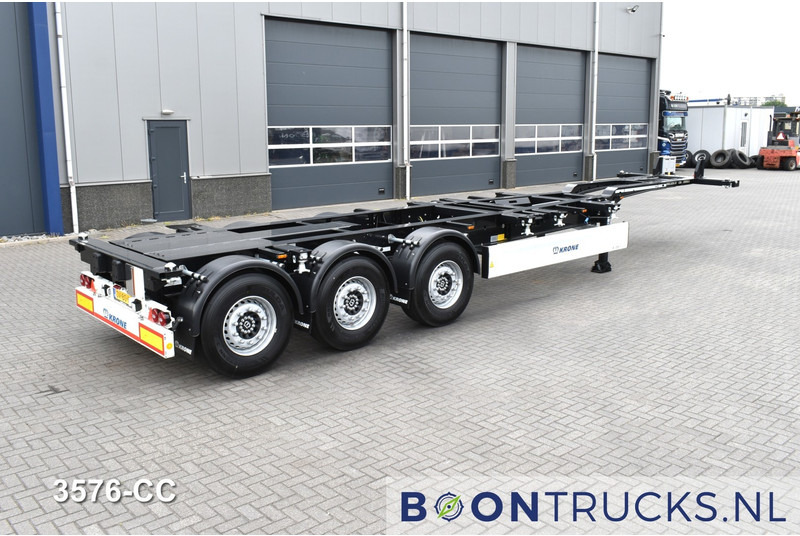 Krone SD BOX LINER NEW / UNREGISTERED | 2x20-40-45ft * LIFT AXLE * DISC BRAKES - 集装箱运输车/ 可拆卸车身的半拖车:图1 Krone SD BOX LINER NEW / UNREGISTERED | 2x20-40-45ft * LIFT AXLE * DISC BRAKES - 集装箱运输车/ 可拆卸车身的半拖车:图1
