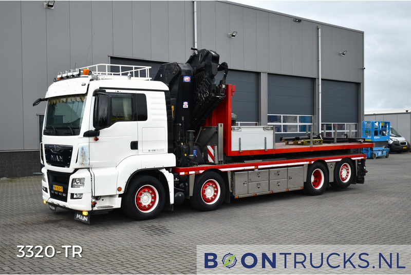MAN TGS 440 8x2 + HMF 5020-K6 + FJ1000K4 | EURO6 * KABELSYSTEEM 30T * NL TRUCK * TOP! - 起重车:图2 MAN TGS 440 8x2 + HMF 5020-K6 + FJ1000K4 | EURO6 * KABELSYSTEEM 30T * NL TRUCK * TOP! - 起重车:图2