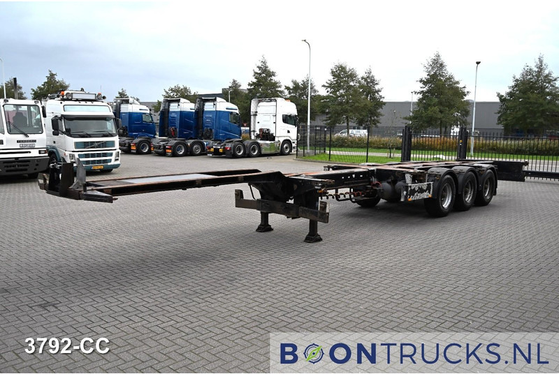 Pacton T3-010 2x20-30-40-45ft HC * 2x EXTENDABLE * 1x LIFT AXLE * NL TRAILER - 集装箱运输车/ 可拆卸车身的半拖车:图5 Pacton T3-010 2x20-30-40-45ft HC * 2x EXTENDABLE * 1x LIFT AXLE * NL TRAILER - 集装箱运输车/ 可拆卸车身的半拖车:图5