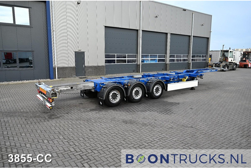 Schmitz Cargobull SCB*S3B | 2x20-30-40-45ft HC * LIFT AXLE * DISC BRAKE * EXTENDABLE REAR - 集装箱运输车/ 可拆卸车身的半拖车:图2 Schmitz Cargobull SCB*S3B | 2x20-30-40-45ft HC * LIFT AXLE * DISC BRAKE * EXTENDABLE REAR - 集装箱运输车/ 可拆卸车身的半拖车:图2