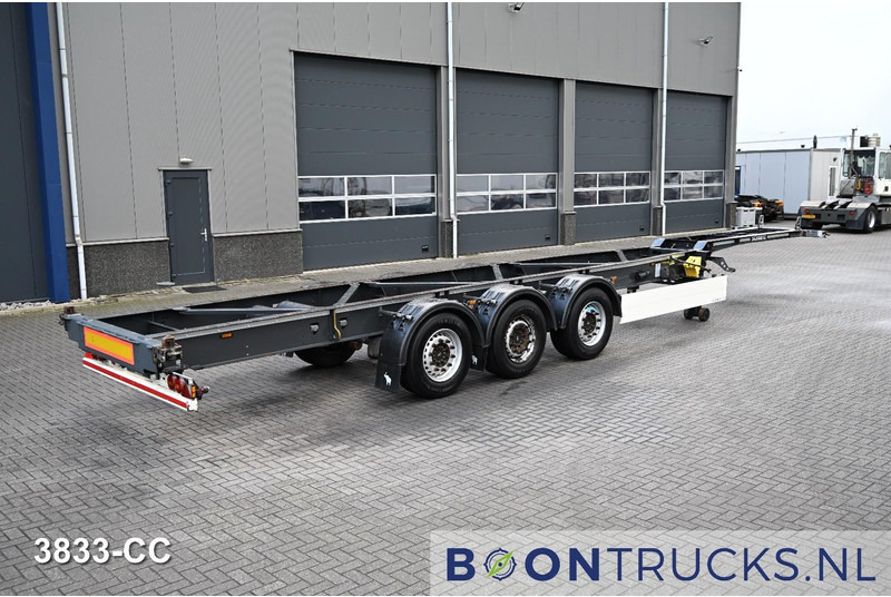 Schmitz Cargobull SCF 24 FIXED CHASSIS | 45ft HC * DISC BRAKES * 4350 Kg * NL TRAILER * APK 12-2026 - 集装箱运输车/ 可拆卸车身的半拖车:图1 Schmitz Cargobull SCF 24 FIXED CHASSIS | 45ft HC * DISC BRAKES * 4350 Kg * NL TRAILER * APK 12-2026 - 集装箱运输车/ 可拆卸车身的半拖车:图1