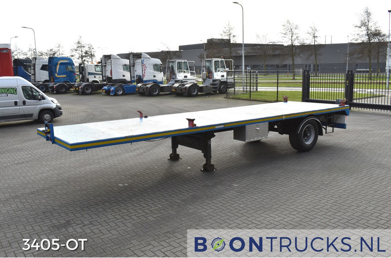 Schmitz Cargobull SKO 10 PLATTE BAK | TWISTLOCKS 20ft * L 900 cm * KENTEKEN LANGZAAM VERKEER - 栏板式/ 平板半拖车:图5 Schmitz Cargobull SKO 10 PLATTE BAK | TWISTLOCKS 20ft * L 900 cm * KENTEKEN LANGZAAM VERKEER - 栏板式/ 平板半拖车:图5