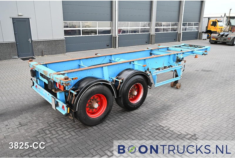 Schweriner Nutzfahrzeuge CS 20 CHASSIS | 20ft * STEEL SUSPENSION * BPW / DRUM * 9x AVAILABLE - 集装箱运输车/ 可拆卸车身的半拖车:图1 Schweriner Nutzfahrzeuge CS 20 CHASSIS | 20ft * STEEL SUSPENSION * BPW / DRUM * 9x AVAILABLE - 集装箱运输车/ 可拆卸车身的半拖车:图1