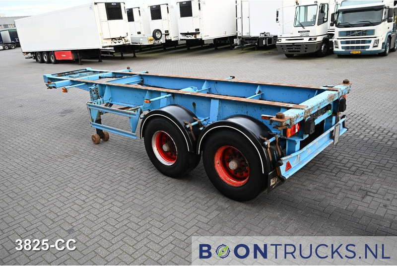 Schweriner Nutzfahrzeuge CS 20 CHASSIS | 20ft * STEEL SUSPENSION * BPW / DRUM * 9x AVAILABLE - 集装箱运输车/ 可拆卸车身的半拖车:图3 Schweriner Nutzfahrzeuge CS 20 CHASSIS | 20ft * STEEL SUSPENSION * BPW / DRUM * 9x AVAILABLE - 集装箱运输车/ 可拆卸车身的半拖车:图3