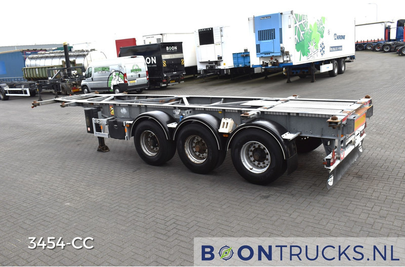 Van Hool 3B0070 TANK CHASSIS | 20-30ft * 3780 Kg * ADR AT/FL/OX * BPW/DISC * GALVANISED - 集装箱运输车/ 可拆卸车身的半拖车:图2 Van Hool 3B0070 TANK CHASSIS | 20-30ft * 3780 Kg * ADR AT/FL/OX * BPW/DISC * GALVANISED - 集装箱运输车/ 可拆卸车身的半拖车:图2