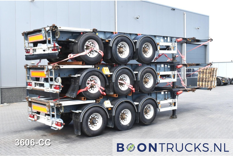 Van Hool 3B0071 € 11500 STACK PRICE | 20-30ft * ADR: FL, AT, OX * 3840 KG * LIFT AXLE - 集装箱运输车/ 可拆卸车身的半拖车:图1 Van Hool 3B0071 € 11500 STACK PRICE | 20-30ft * ADR: FL, AT, OX * 3840 KG * LIFT AXLE - 集装箱运输车/ 可拆卸车身的半拖车:图1