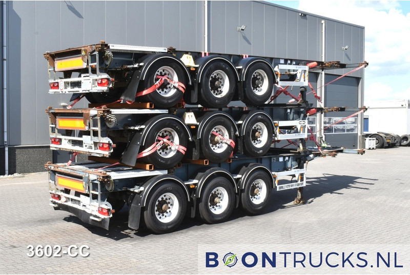 Van Hool 3B0071 STACK PRICE € 11500 | 20-30ft * ADR: FL, AT, OX * 3840 KG * LIFT AXLE - 集装箱运输车/ 可拆卸车身的半拖车:图1 Van Hool 3B0071 STACK PRICE € 11500 | 20-30ft * ADR: FL, AT, OX * 3840 KG * LIFT AXLE - 集装箱运输车/ 可拆卸车身的半拖车:图1