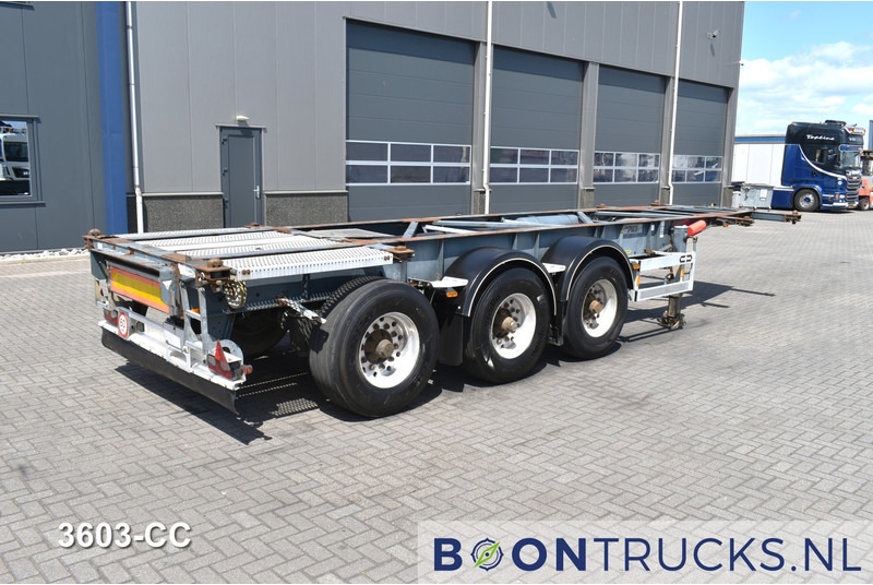 Van Hool 3B0071 TANK CHASSIS | 20-30ft * ADR: FL, AT, OX * 3840 KG * LIFT AXLE - 集装箱运输车/ 可拆卸车身的半拖车:图1 Van Hool 3B0071 TANK CHASSIS | 20-30ft * ADR: FL, AT, OX * 3840 KG * LIFT AXLE - 集装箱运输车/ 可拆卸车身的半拖车:图1