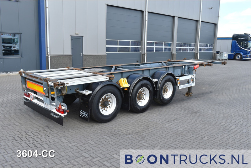 Van Hool 3B0071 TANK CHASSIS | 20-30ft * ADR: FL, AT, OX * 3840 KG * LIFT AXLE - 集装箱运输车/ 可拆卸车身的半拖车:图1 Van Hool 3B0071 TANK CHASSIS | 20-30ft * ADR: FL, AT, OX * 3840 KG * LIFT AXLE - 集装箱运输车/ 可拆卸车身的半拖车:图1