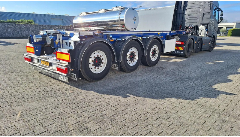 LAG 20FT SWAP ADR 3340KG ACHTER OPEN 3x - 集装箱运输车/ 可拆卸车身的半拖车:图4 LAG 20FT SWAP ADR 3340KG ACHTER OPEN 3x - 集装箱运输车/ 可拆卸车身的半拖车:图4