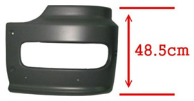 CORNER BUMPER, LH (SMC) MS130344, 9738801670 - 保险杠角:图1 CORNER BUMPER, LH (SMC) MS130344, 9738801670 - 保险杠角:图1