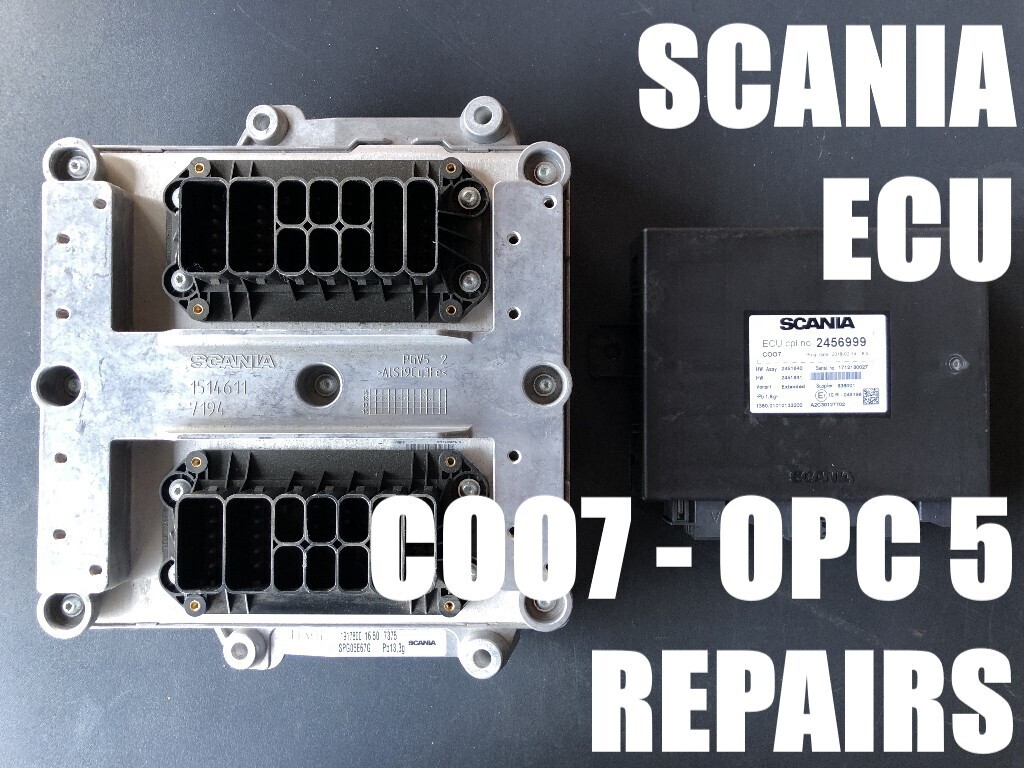 SCANIA ECU - COO7 - OPC 5 REPAIRS - ECU 适用于 卡车:图1 SCANIA ECU - COO7 - OPC 5 REPAIRS - ECU 适用于 卡车:图1