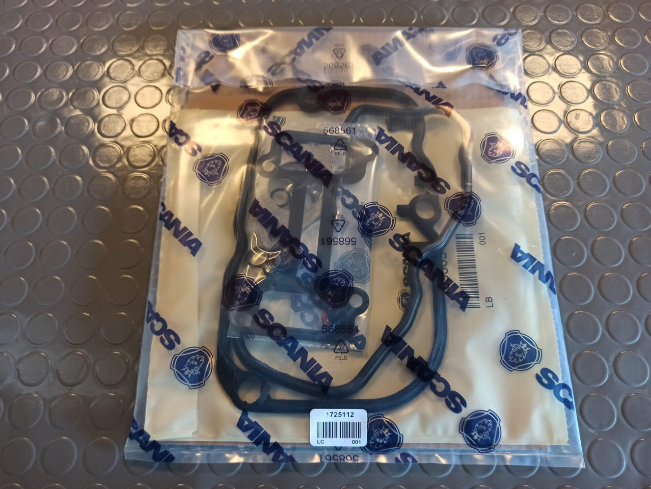SCANIA GASKET KIT - 1725112 - 发动机垫片 适用于 卡车:图1 SCANIA GASKET KIT - 1725112 - 发动机垫片 适用于 卡车:图1