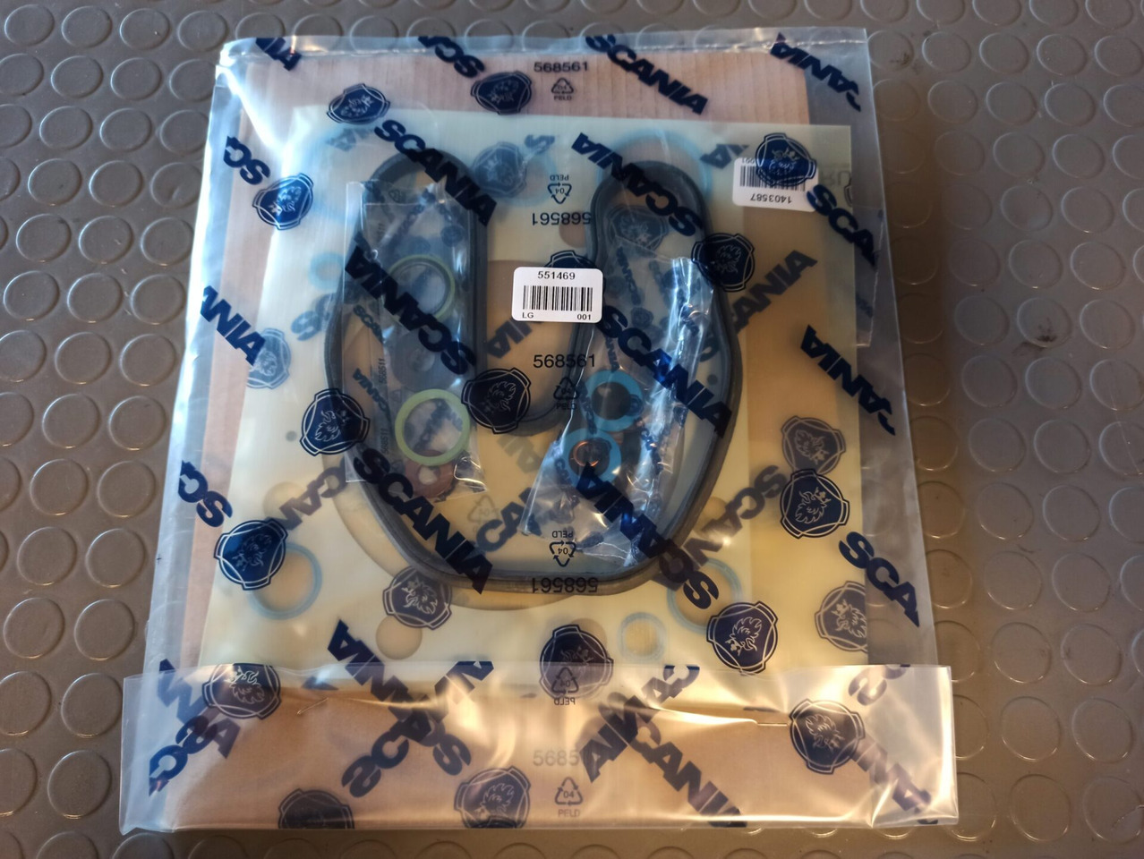 SCANIA GASKET KIT - 551469 - 发动机垫片 适用于 卡车:图1 SCANIA GASKET KIT - 551469 - 发动机垫片 适用于 卡车:图1