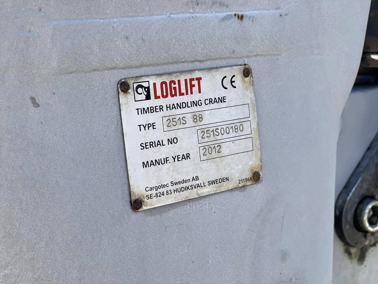 Loglift 251S - 装载起重机:图4 Loglift 251S - 装载起重机:图4