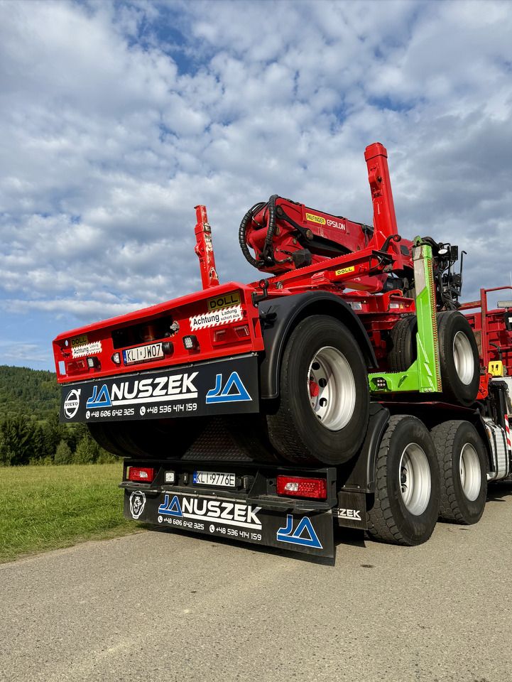 木材运输车, 起重车 用于运输 木材 SCANIA R580：图6