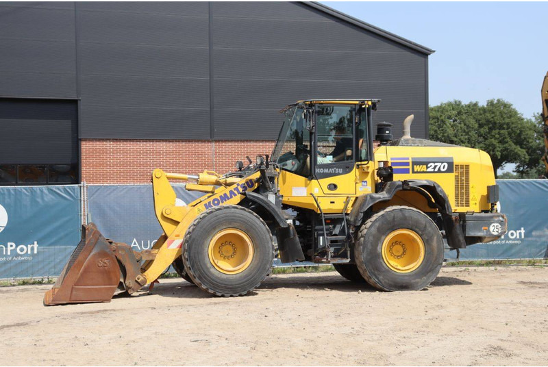 Komatsu WA270-8E0 - 轮式装载机:图1 Komatsu WA270-8E0 - 轮式装载机:图1