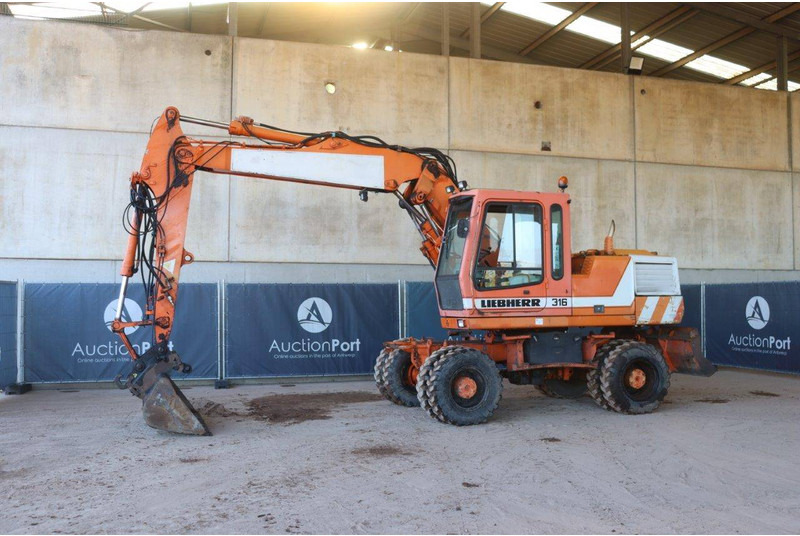 Liebherr A316 - 轮式挖掘机:图1 Liebherr A316 - 轮式挖掘机:图1