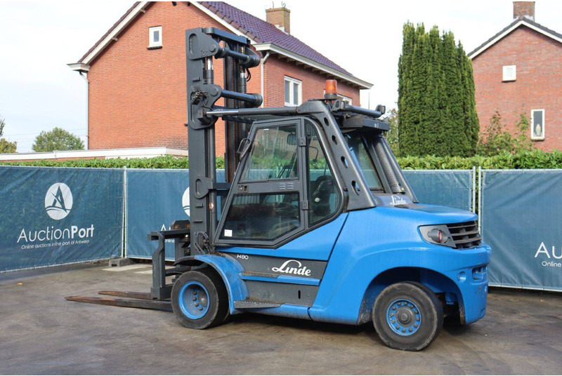 Linde H80D-900 - 柴油叉车:图3 Linde H80D-900 - 柴油叉车:图3