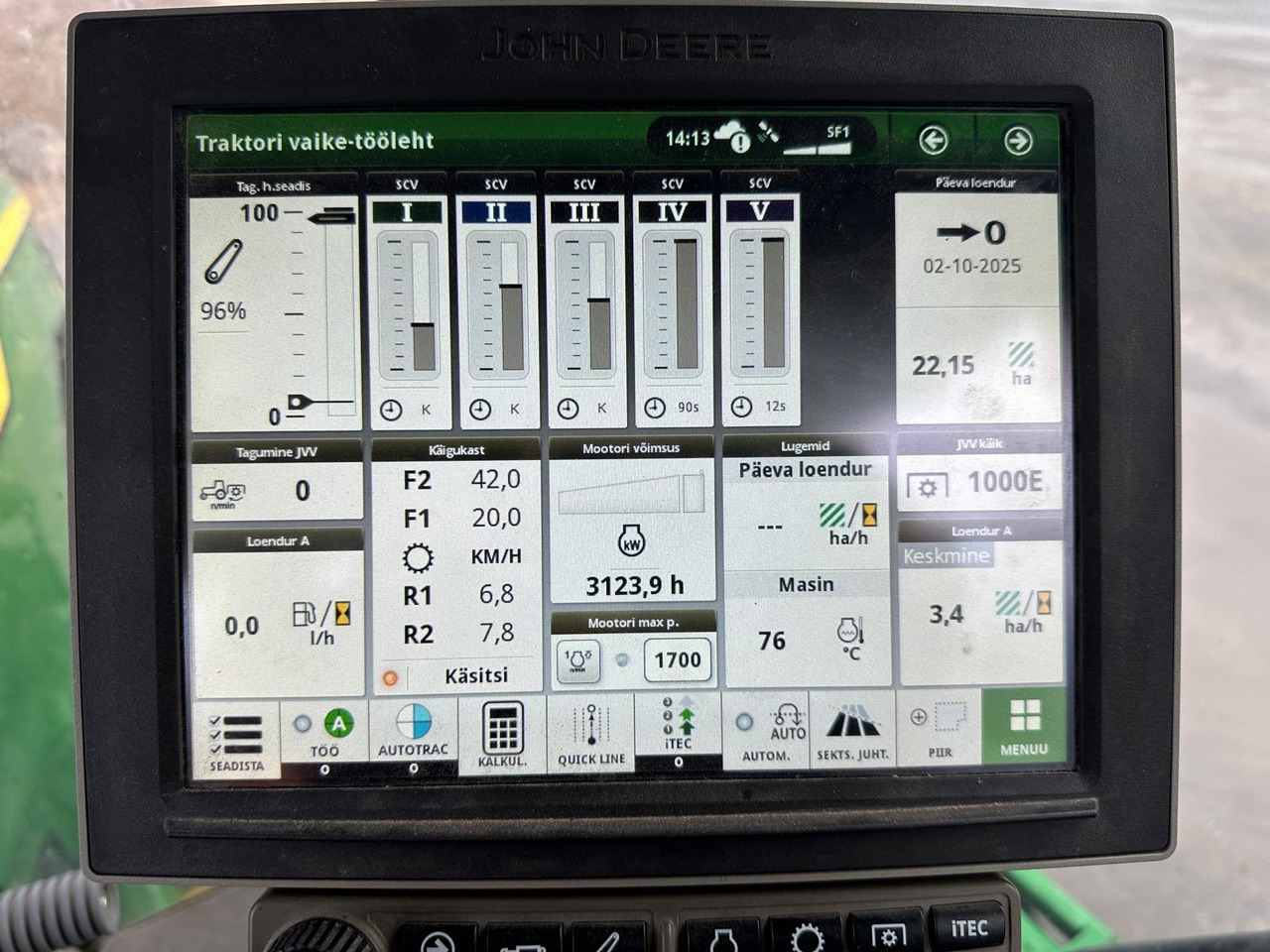 履带式拖拉机 John Deere 8RX 410 Signature Edition:图12 履带式拖拉机 John Deere 8RX 410 Signature Edition:图12