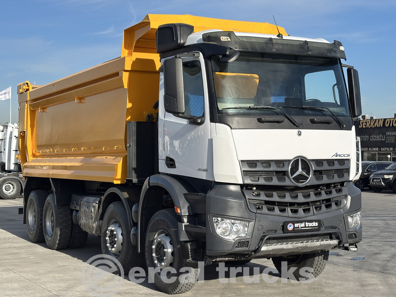 MERCEDES 2021 MERCEDES AROCS 4142/AUTO-AC-EURO6-8X4 HARDOX TIPPER - 翻斗车:图3 MERCEDES 2021 MERCEDES AROCS 4142/AUTO-AC-EURO6-8X4 HARDOX TIPPER - 翻斗车:图3