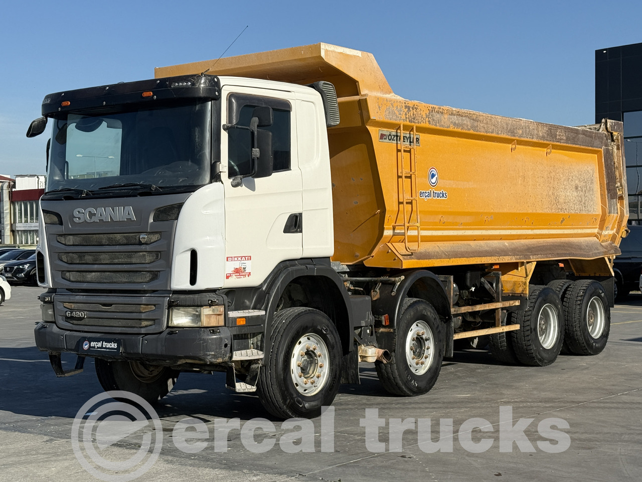 SCANIA 2012 G420/MANUAL-8X4-EURO5-HARDOX TIPPER 11 PCS - 翻斗车:图1 SCANIA 2012 G420/MANUAL-8X4-EURO5-HARDOX TIPPER 11 PCS - 翻斗车:图1