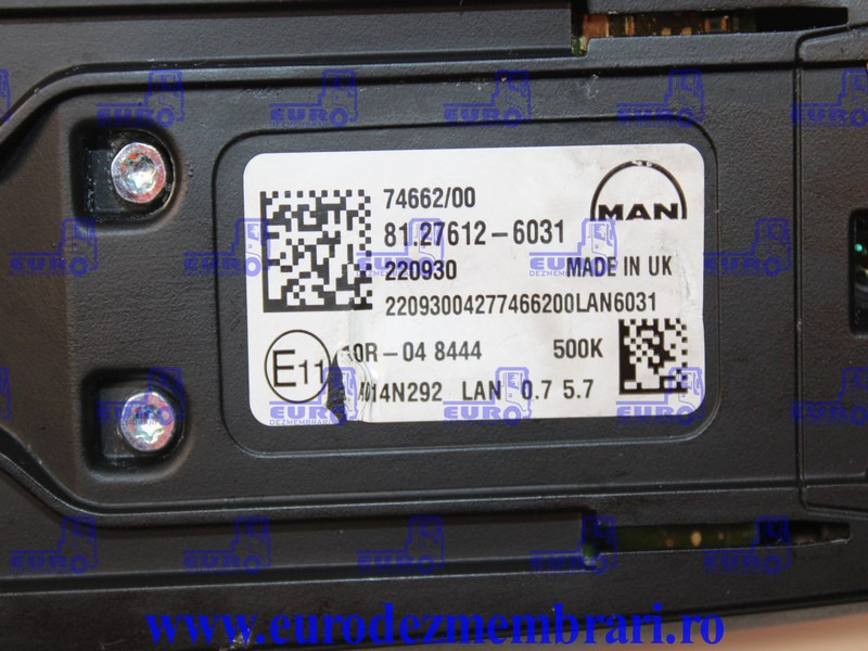 CAMERA RADAR MAN TGX TG3 81.27612.6031 - ECU 适用于 卡车:图2 CAMERA RADAR MAN TGX TG3 81.27612.6031 - ECU 适用于 卡车:图2