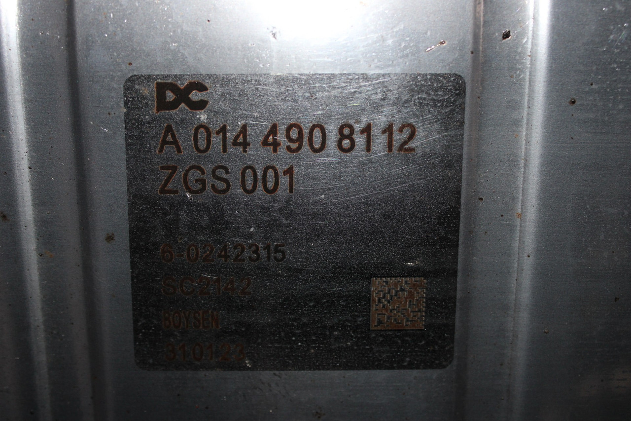 CATALIZATOR MERCEDES ACTROS MP5 A0144908112 - 催化转化器 适用于 卡车:图4 CATALIZATOR MERCEDES ACTROS MP5 A0144908112 - 催化转化器 适用于 卡车:图4