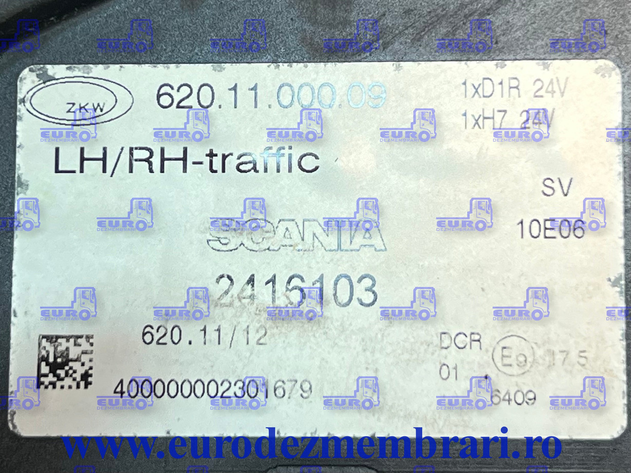 FAR CU XENON STANGA SCANIA 2416103 - 前照灯 适用于 卡车:图3 FAR CU XENON STANGA SCANIA 2416103 - 前照灯 适用于 卡车:图3