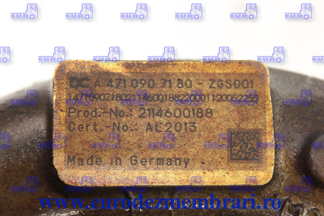 TURBOSUFLANTA MERCEDES OM471LA A4710907180 A4710903480 A4710904480 A4710903480 - 涡轮增压器 适用于 卡车:图2 TURBOSUFLANTA MERCEDES OM471LA A4710907180 A4710903480 A4710904480 A4710903480 - 涡轮增压器 适用于 卡车:图2