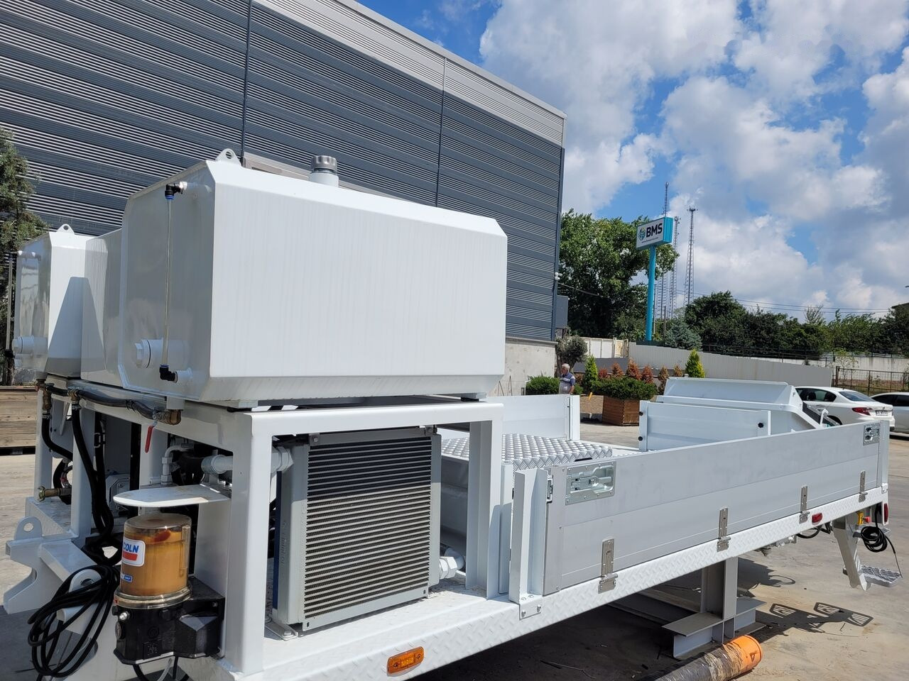 新的 混凝土泵车 MERCEDES-BENZ New BMS BLP 14-09 on chassis：图18