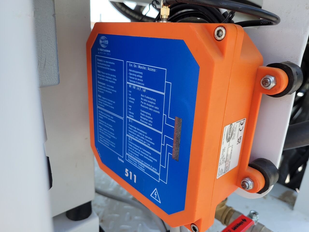 新的 混凝土泵车 MERCEDES-BENZ New BMS BLP 14-09 on chassis：图6