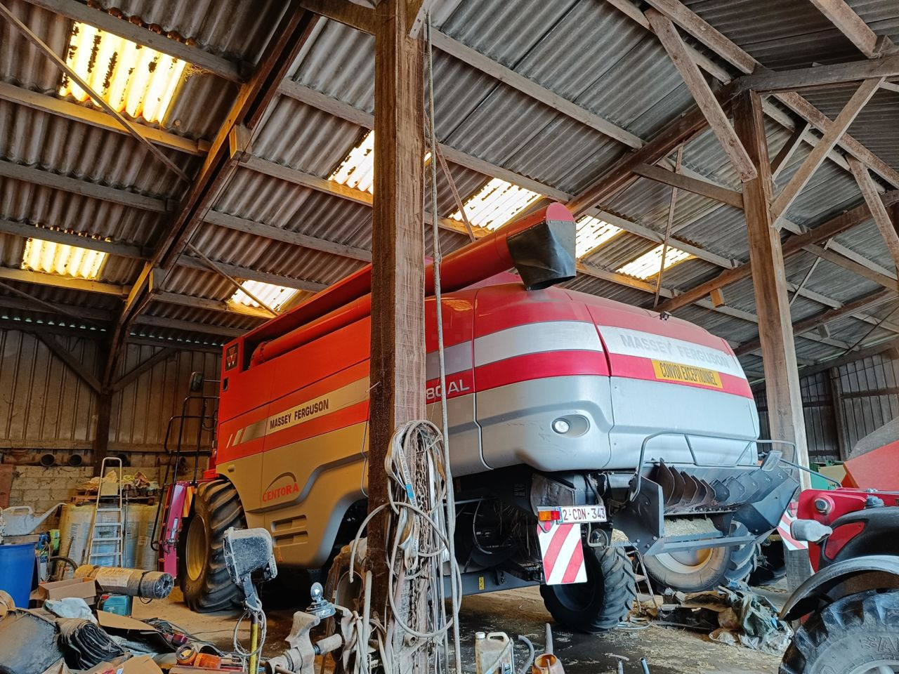 Massey Ferguson 7282 AL - 联合收割机:图2 Massey Ferguson 7282 AL - 联合收割机:图2