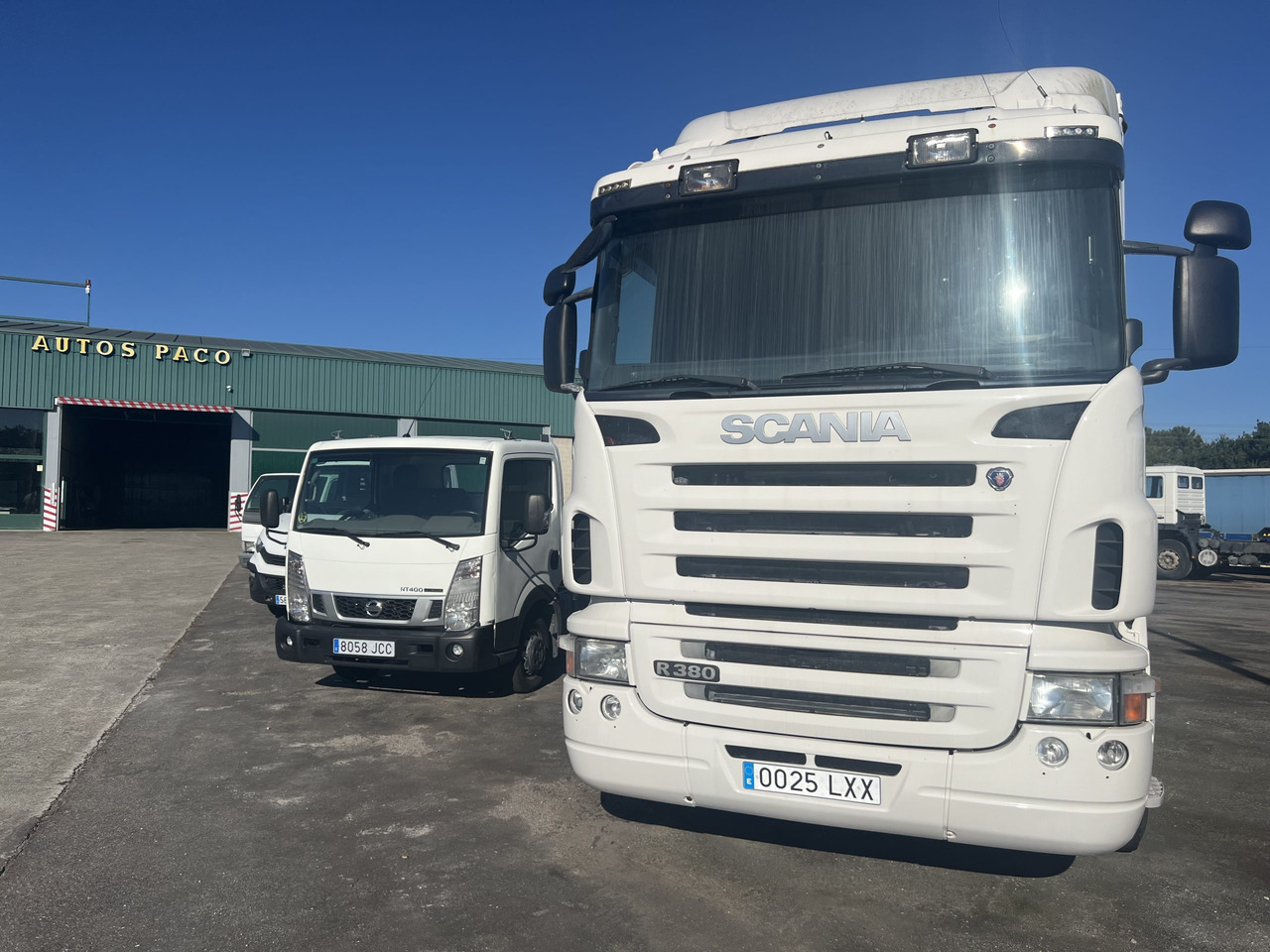 侧帘卡车 CAMION SCANIA 380 CON CARRETILLA MOFFET M4：图6