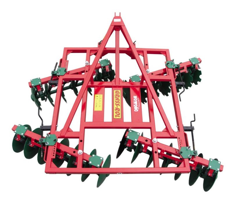 Grass-rol Brona talerdzowa V/X 2,7 m / Scheibenegge / Дисковая борона / Disc harrow - 圆盘耙:图2 Grass-rol Brona talerdzowa V/X 2,7 m / Scheibenegge / Дисковая борона / Disc harrow - 圆盘耙:图2
